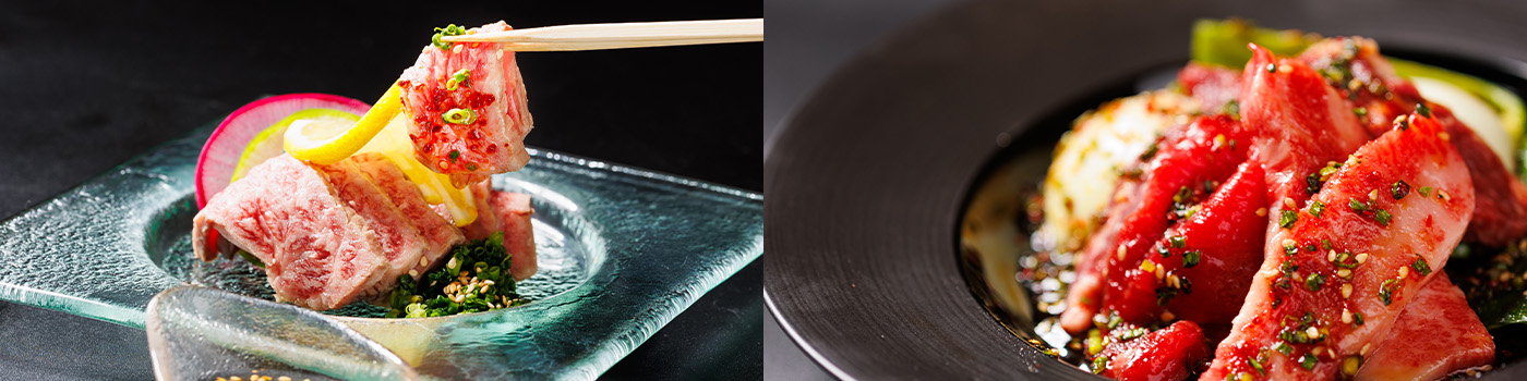 ミズカのこだわり抜いた料理